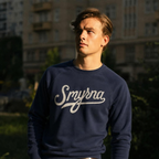 Smyrna "Signature" Crewneck Sweatshirt | Navy
